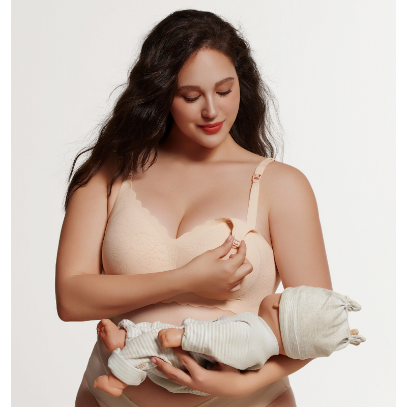 Nursing Bra Manufacturer - OEM/ODM Women's Plus Cup Comfortable Seamless