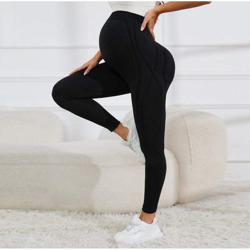 Pregnant Yoga Leggings Manufacturer - Factory Wholesale High-waisted Hip-Lifting