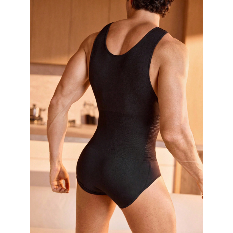 Men's Bodysuit Manufacturer - OEM Custom Waist-Slimming Tummy-Control