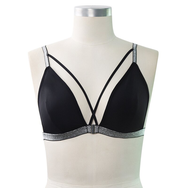 Backless Bra Manufacturer - OEM Custom Women's Triangle-Cup with Straps