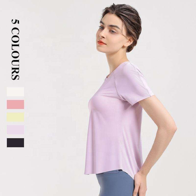 Yoga Suit Top Manufacturer - OEM/ODM Women's Summer Fashion Quick-Dry