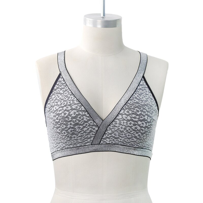 Push-Up Bra Manufacturer - OEM Custom Women's Lace Mesh Crisscross Back