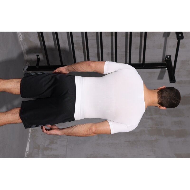 Men's Sports T-Shirt Manufacturer - OEM Custom Waist-Slimming Tummy-Control