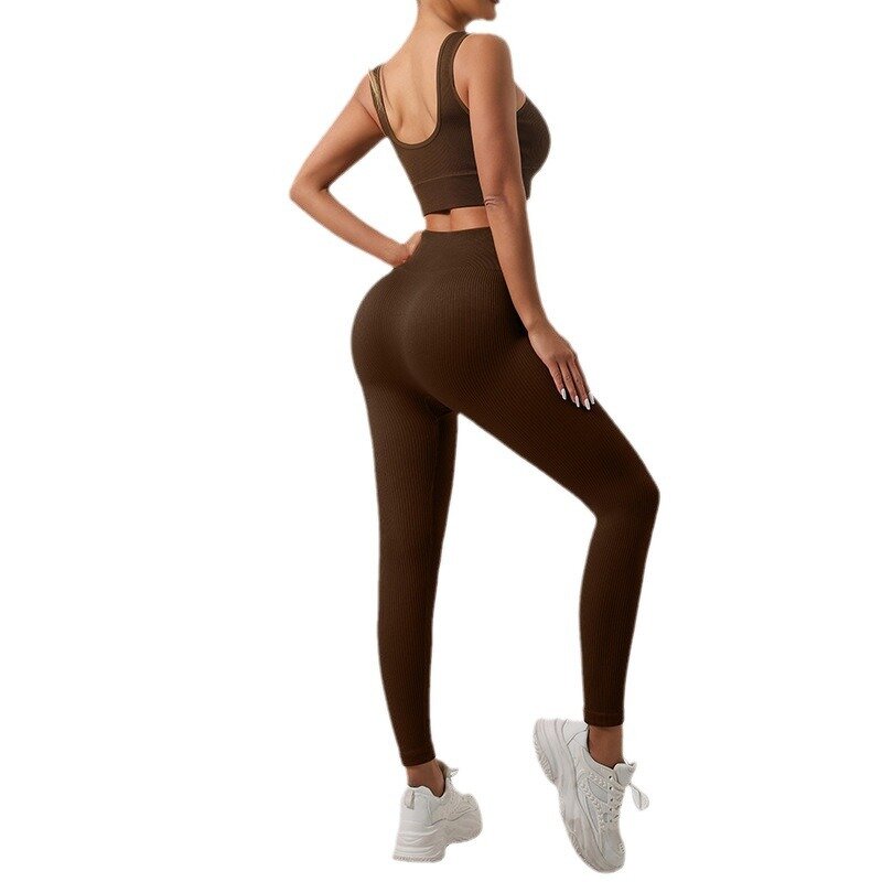 Fitness Suit Manufacturer - OEM Customizable Seamless Bra Hip-Lifting