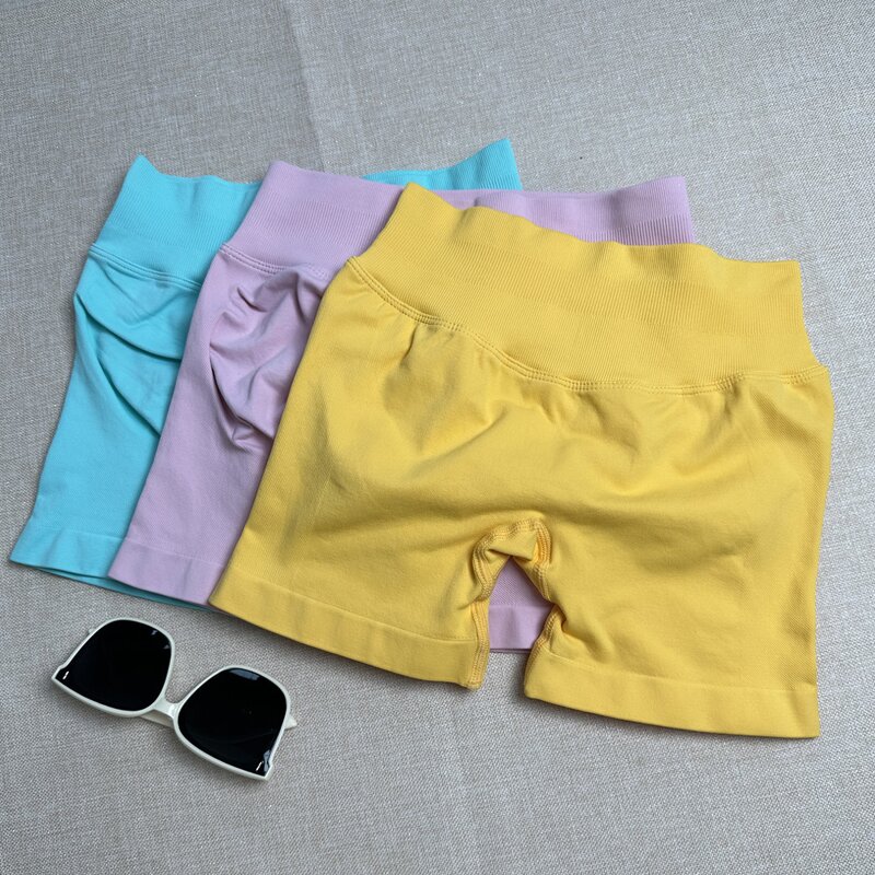 Sports Yoga Shorts Manufacturer - Factory Custom Seamless Hip-lifting