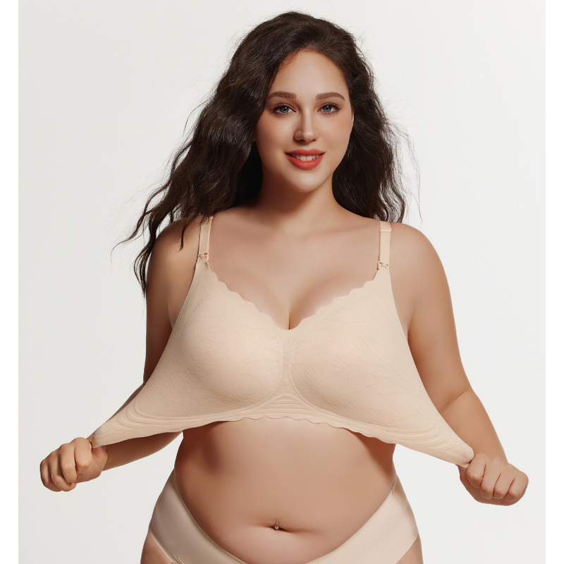 Nursing Bra Manufacturer - OEM/ODM Women's Plus Cup Comfortable Seamless
