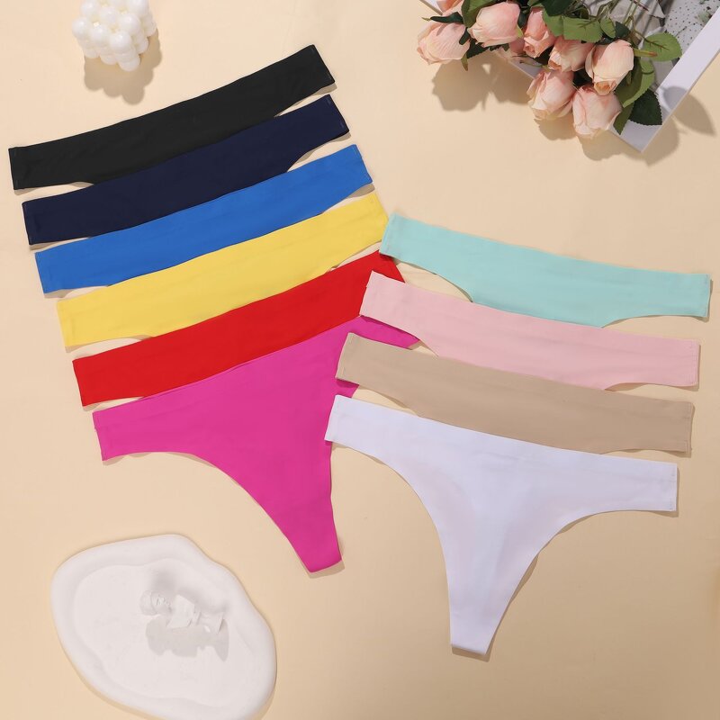 T-pants Underwear Manufacturer - OEM Custom Logo Ice Silk Seamless