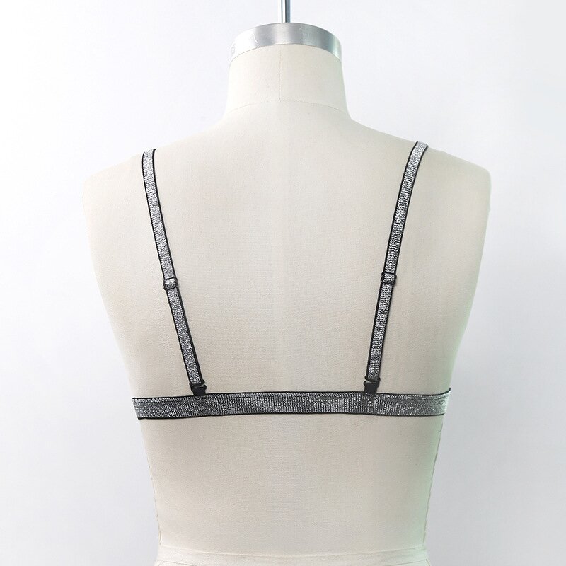 Backless Bra Manufacturer - OEM Custom Women's Triangle-Cup with Straps