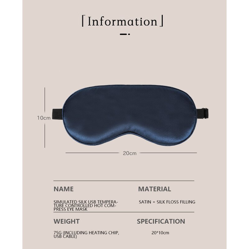Sleep Eye Mask Manufacturer - 3D Contoured Cup Sleeping Mask Blindfold for Men Women