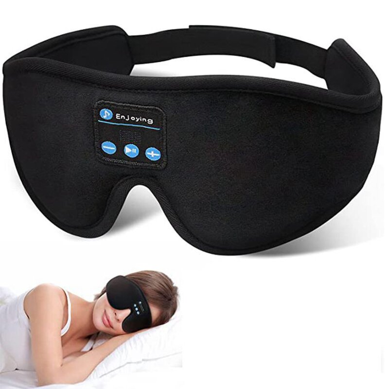 3D Stereo Cotton Eye Mask Manufacturer - Wireless Bluetooth Music for Sleep Travel