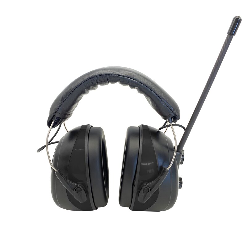 Hearing Protection Headphones Factory - Uses 2xAA Batteries AM FM Radio Noise Reduction