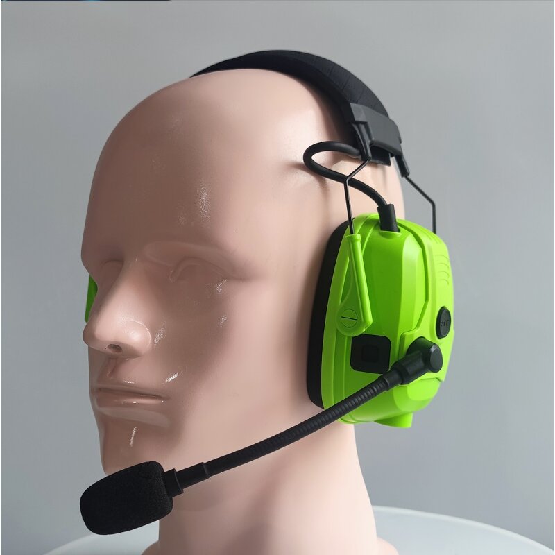 Walkie Talkie Earmuffs Factory - Factory Customized Input Foldable Mining Safety
