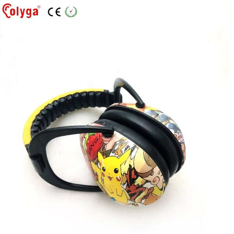 Kids' Passive Earmuffs Manufacturer - Colorful Pattern Hearing Protection Device