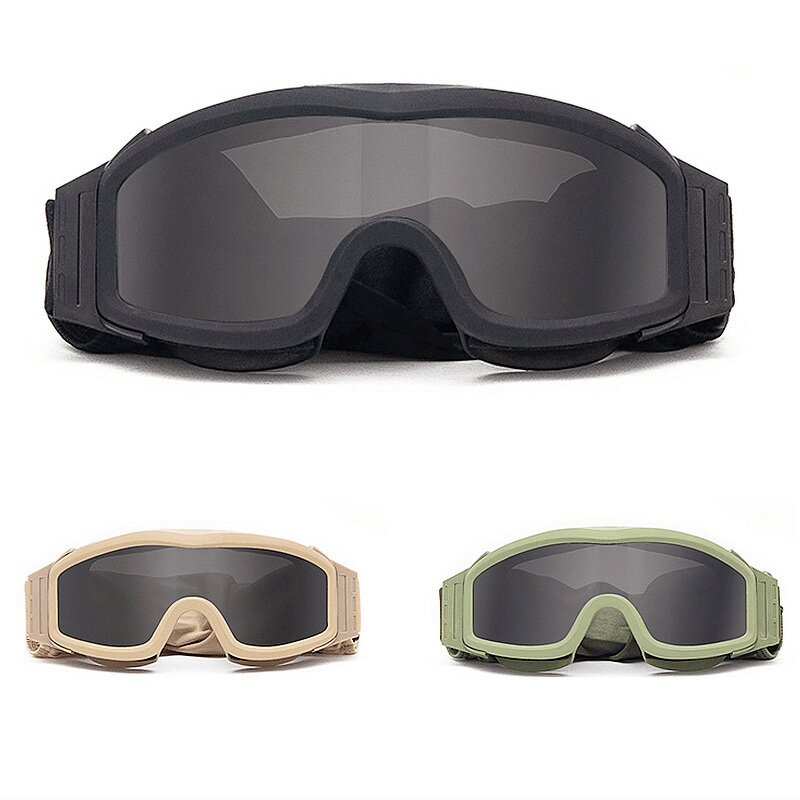 Airsoft Tactical Goggles Manufacturer - Cs Safety Explosion-Proof Anti-Fog Glasses