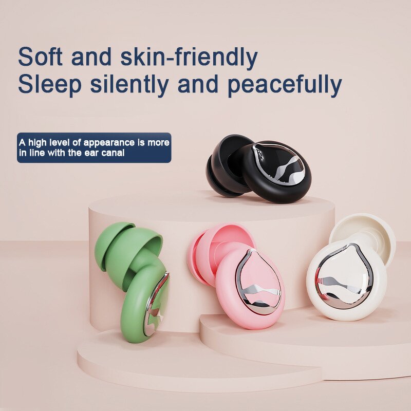 Silicone Sleep Earplugs Manufacturer - CE Certified Foldable Reusable Noise Reduction