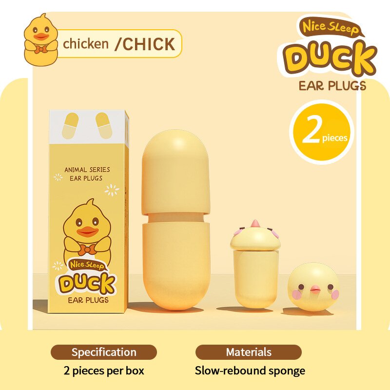 Animal Earplugs Factory - Cute Soft Sponge Sleeping for Children