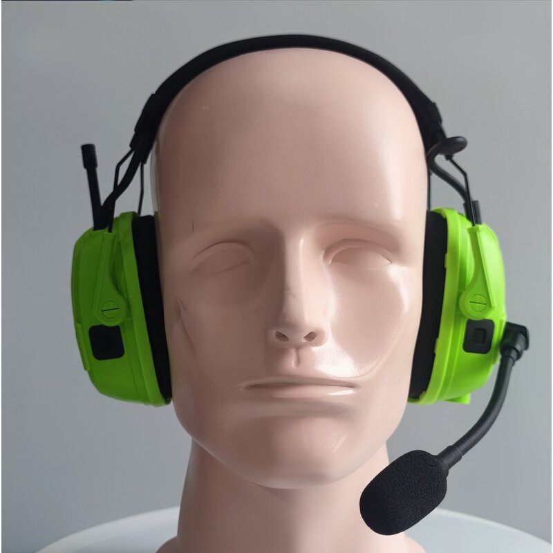 Walkie Talkie Earmuffs Factory - Factory Customized Input Foldable Mining Safety
