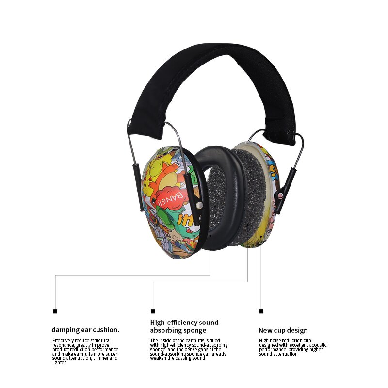 Student Safety Earmuff Supplier - Popular Noise Blocking Hearing Protection