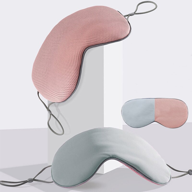 100% Cotton Eye Mask Manufacturer - Handmade 3D Blackout with Neck Pillow Design