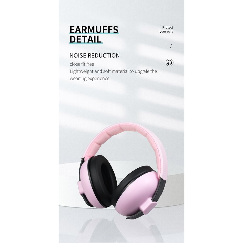 Noise Canceling Earmuffs Factory - Adjustable Headband for Children Ear Defenders