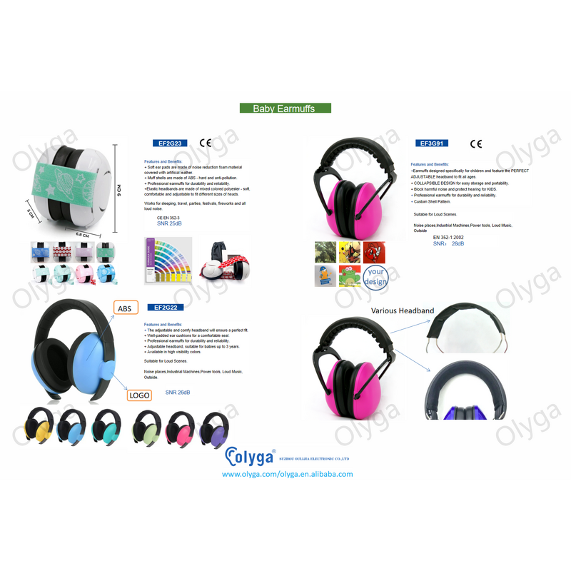 Noise Cancelling Headphones Manufacturer - 0-3 Years Old Baby Helps Sleep Ear Muff