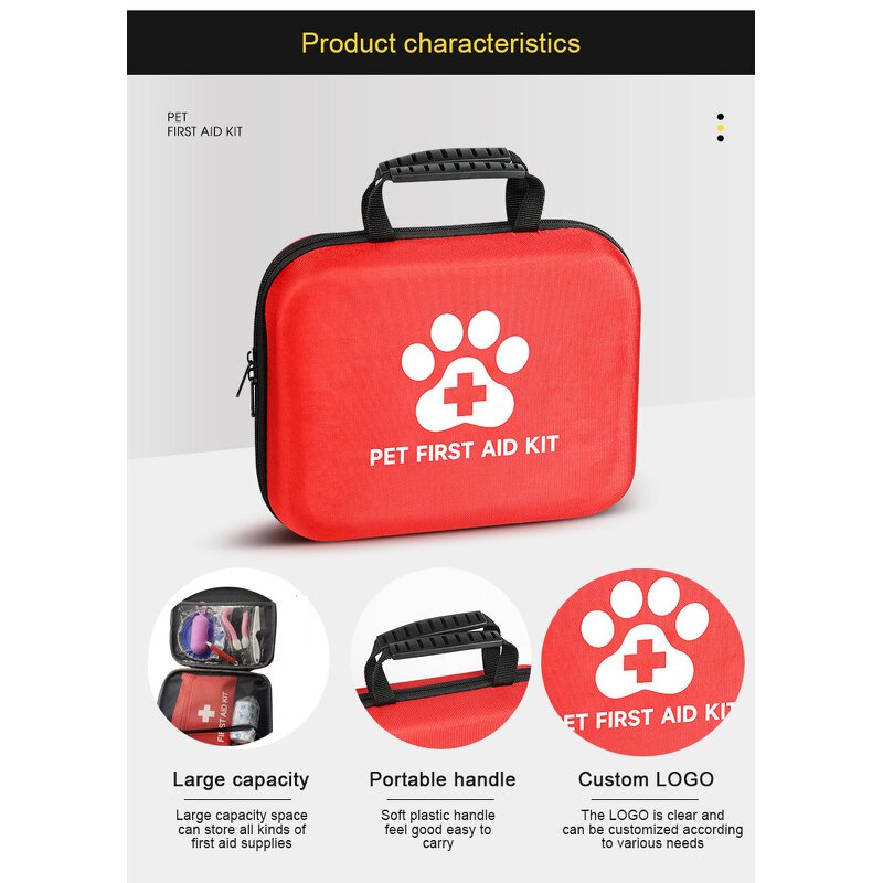 Portable Waterproof First Aid Bag Manufacturer - Large Capacity Eva Hard Shell Case