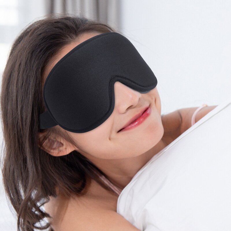 3D Contoured Cup Sleeping Mask Factory - Blindfold for Comfortable Sleep Eye Health