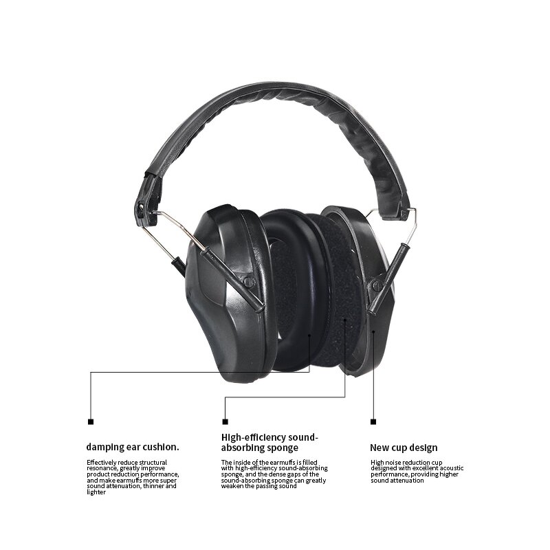 Noise-cancelling Protective Earmuffs Supplier - Sound-isolating Passive Hearing Protection