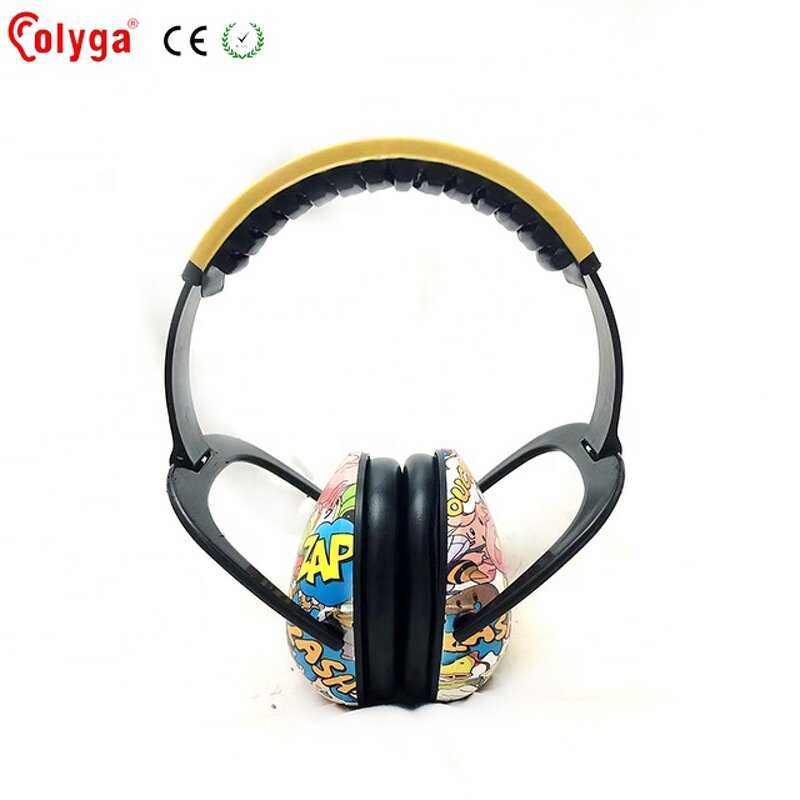 Kids' Passive Earmuffs Manufacturer - Colorful Pattern Hearing Protection Device