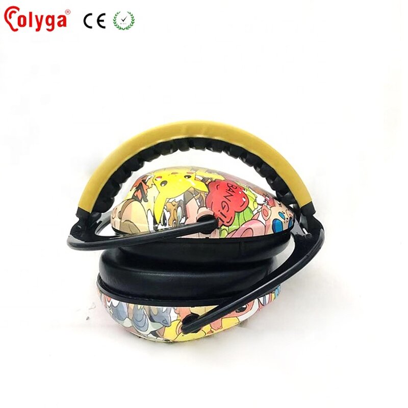 Kids' Passive Earmuffs Manufacturer - Colorful Pattern Hearing Protection Device