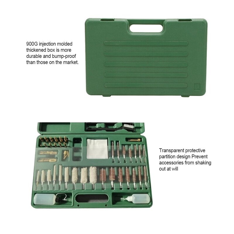 9mm Gun Cleaning Kit Factory - Pocket Size Hand Bore Brush Wholesale