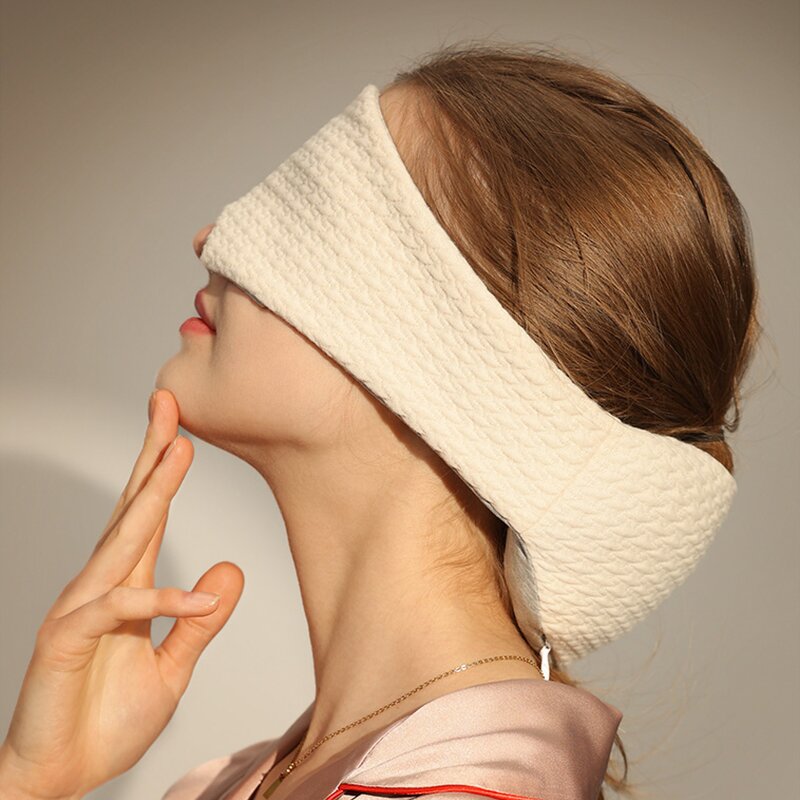 Adjustable Sleep Eye Mask Factory - Weighted for Women Men Blocking Lights Pressure Relief