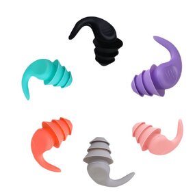 Swimming Earplugs Supplier - Comfortable Waterproof Silicone Foldable Noise Reduction