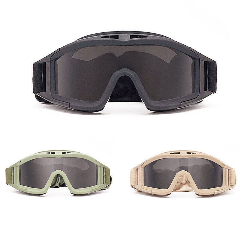 Outdoor Motorcycle Glasses Factory - Wholesale Cycling Sport Shooting Windproof Tactical