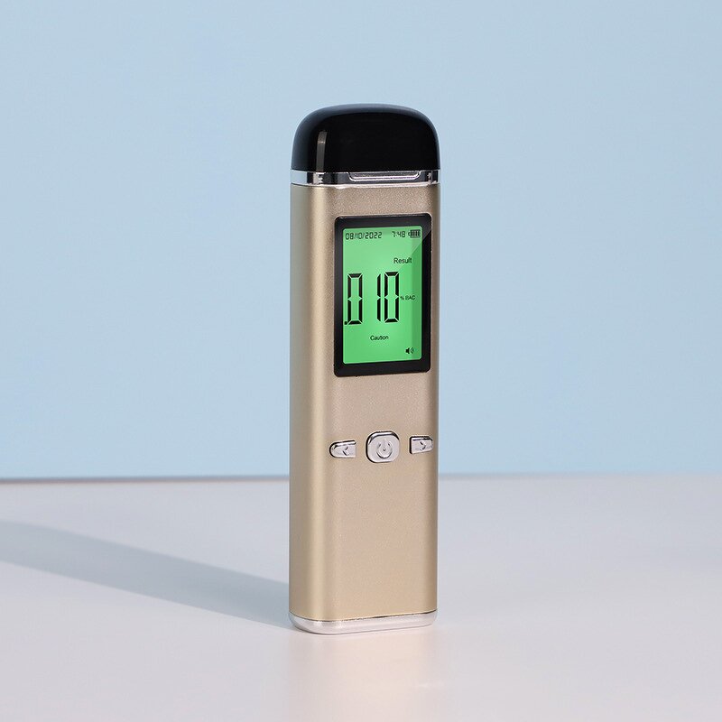 Olyga Professional Breathalyzer Supplier - Digital Black LCD Display Home Party Model AT818