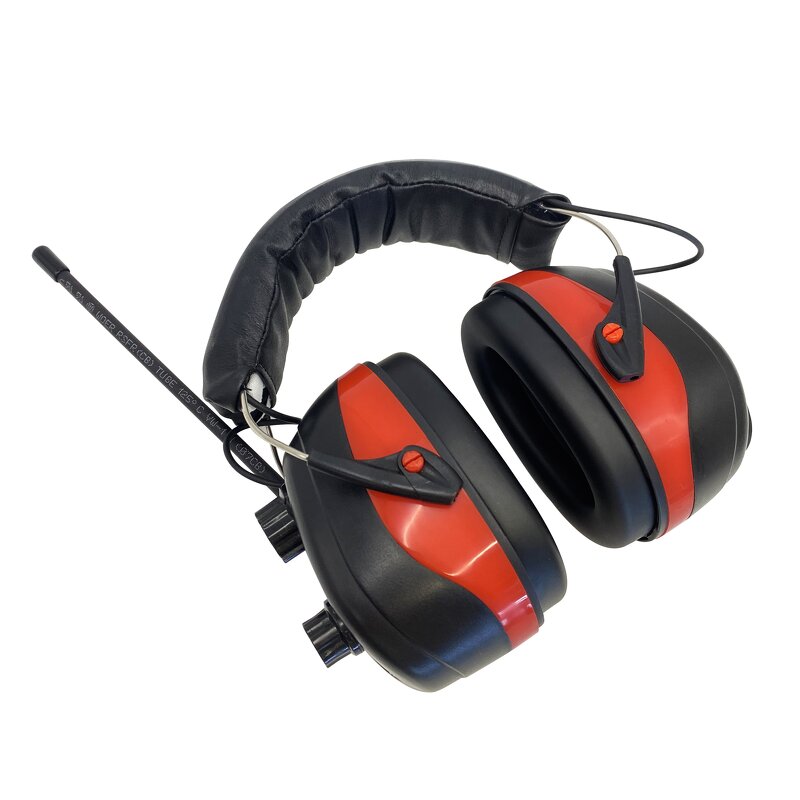AM FM Radio Headphones Supplier - Digital Display 25dB NRR Safety Earmuffs