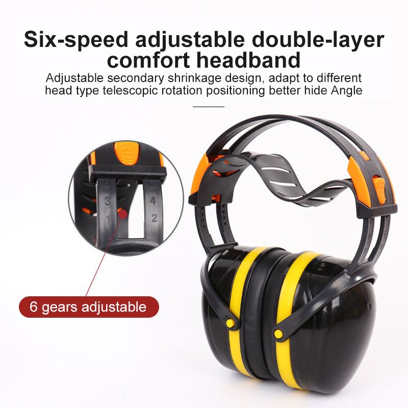 Noise Reduction Safety Ear Muffs Factory - NRR 30dB for Shooting Sound Protection