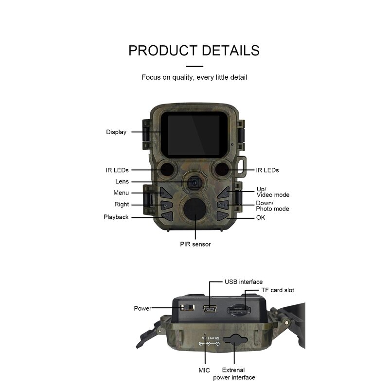 Infrared Night Hunting Camera Factory - 20MP 4K HD 0.2s Time Wild Trail