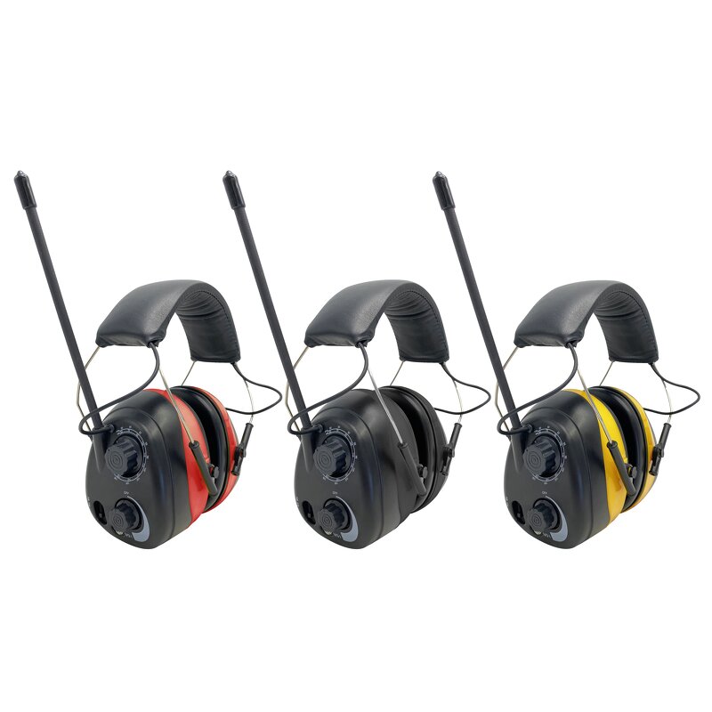 AM FM Radio Headphones Manufacturer - Digital Display 25dB NRR Ear Protection