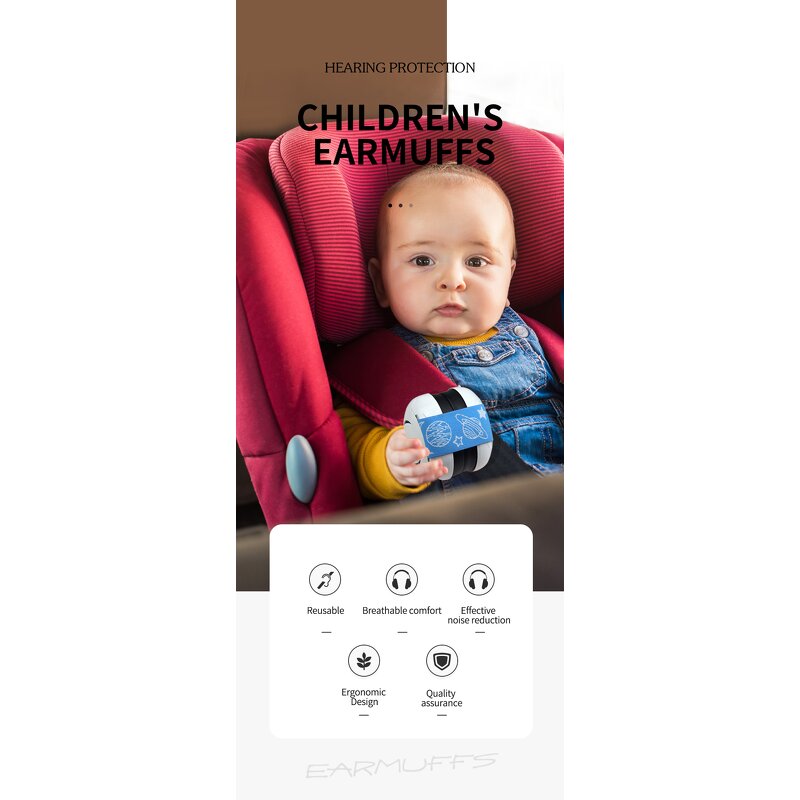 Noise Cancelling Headband Factory - Custom Airplane Baby Sleeping Earmuffs