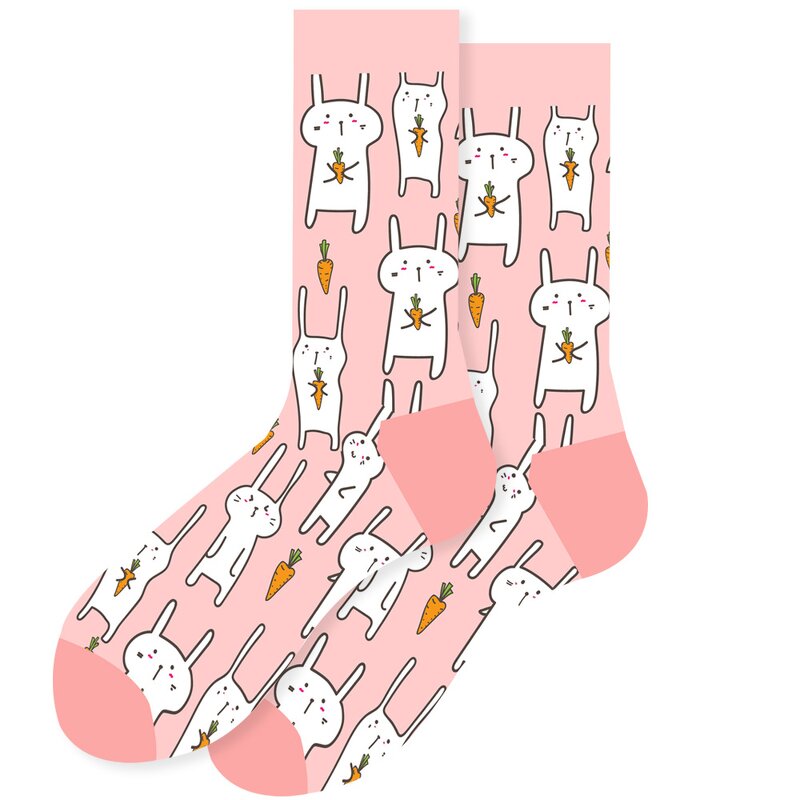 Custom Socks Manufacturer - OEM New Style Colored Hearts Sweet Knitted