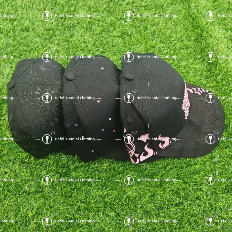 Golf Baseball Caps Manufacturer - Wholesale Original Dandy Hat's Rhinestone