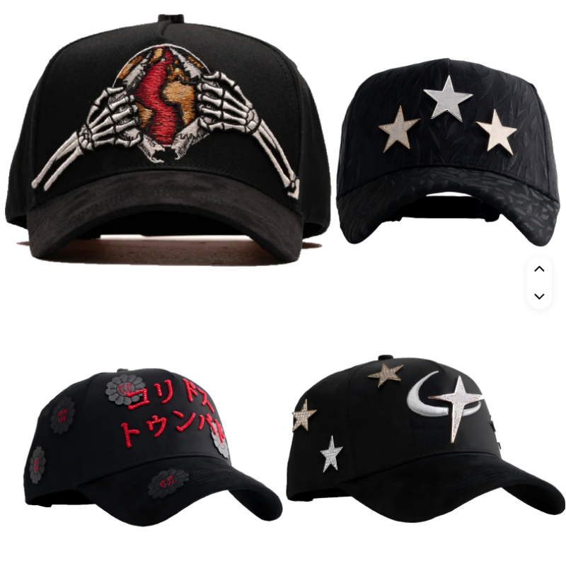 Dandy Hats Manufacturer - Wholesale Metal Rhinestone Beard Hats X Ct