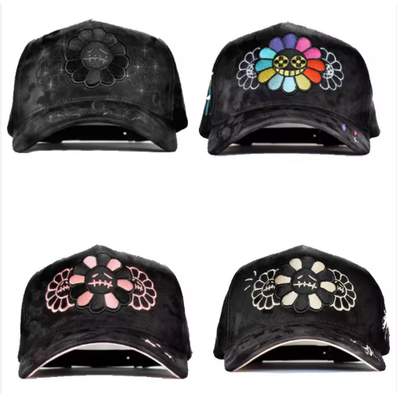 Baseball Caps Manufacturer - OEM G5 Gorra Suede Wide Brim Hat 3d