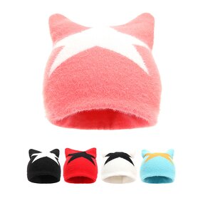 Beanies Manufacturer - Wholesale Cat Ear Warm Slouchy Y2k Jacquard