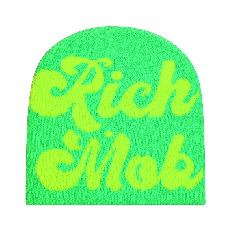 Knit Hat Manufacturer - Wholesale Print Letter Unisex Acrylic Soft