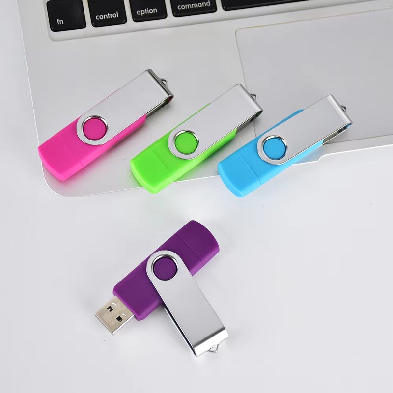 Custom USB Flash Drive Manufacturer - Wholesale 4GB to 64GB Metal Pen Rotary Design