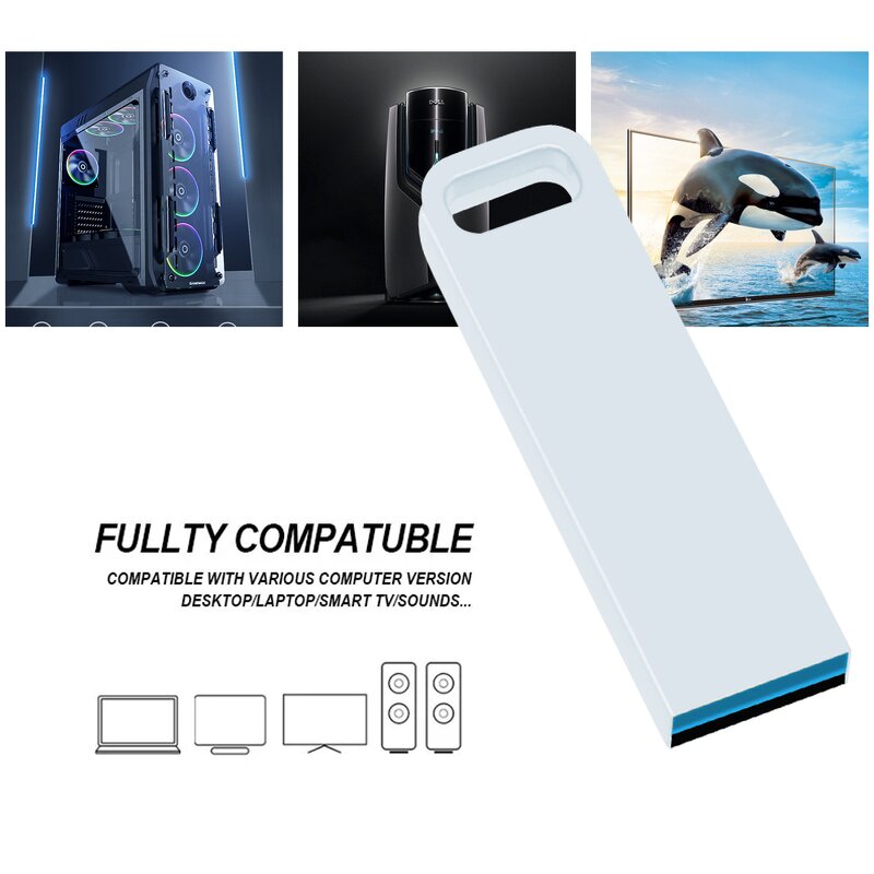 USB Flash Drive Supplier - Cheap 4GB to 128GB Metal Stick with Logo Printing