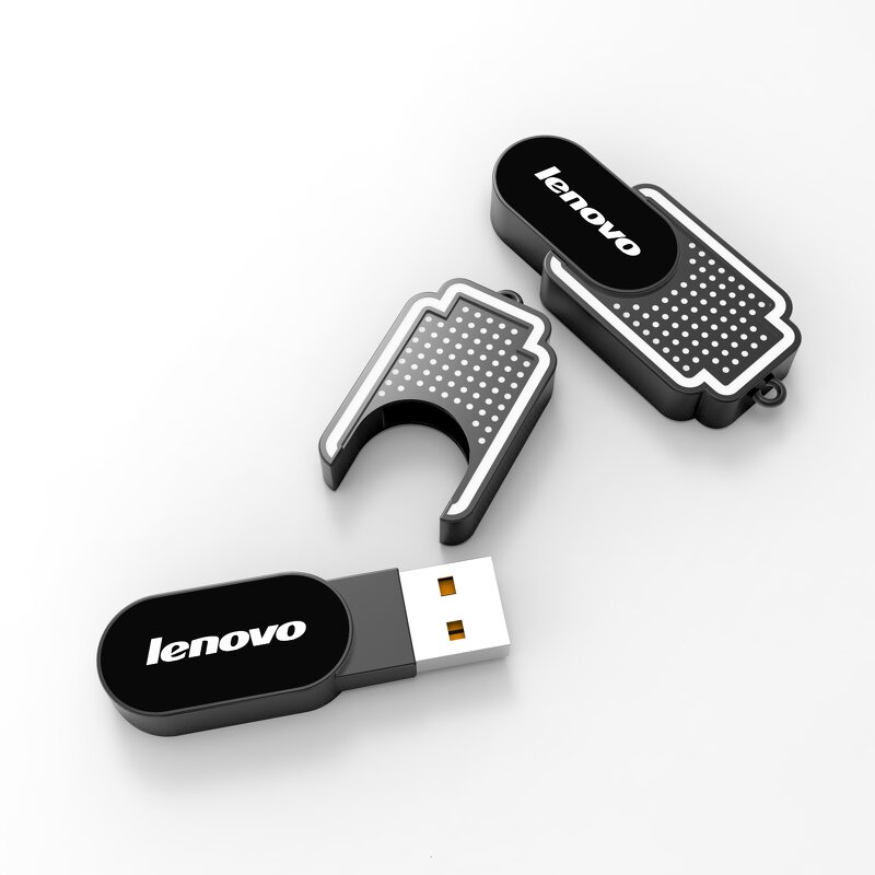 Luminous USB Flash Drive Wholesale - 1GB to 128GB New Year Christmas Metal Drive