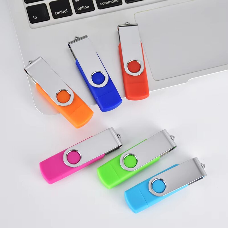 Custom USB Flash Drive Manufacturer - Wholesale 4GB to 64GB Metal Pen Rotary Design